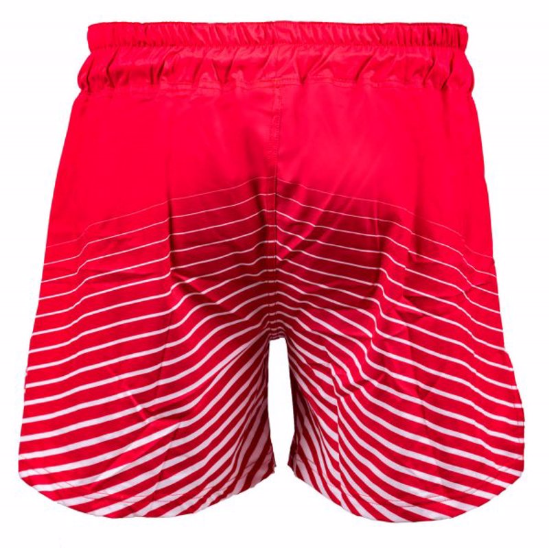 Okami kanji Fightshorts -red